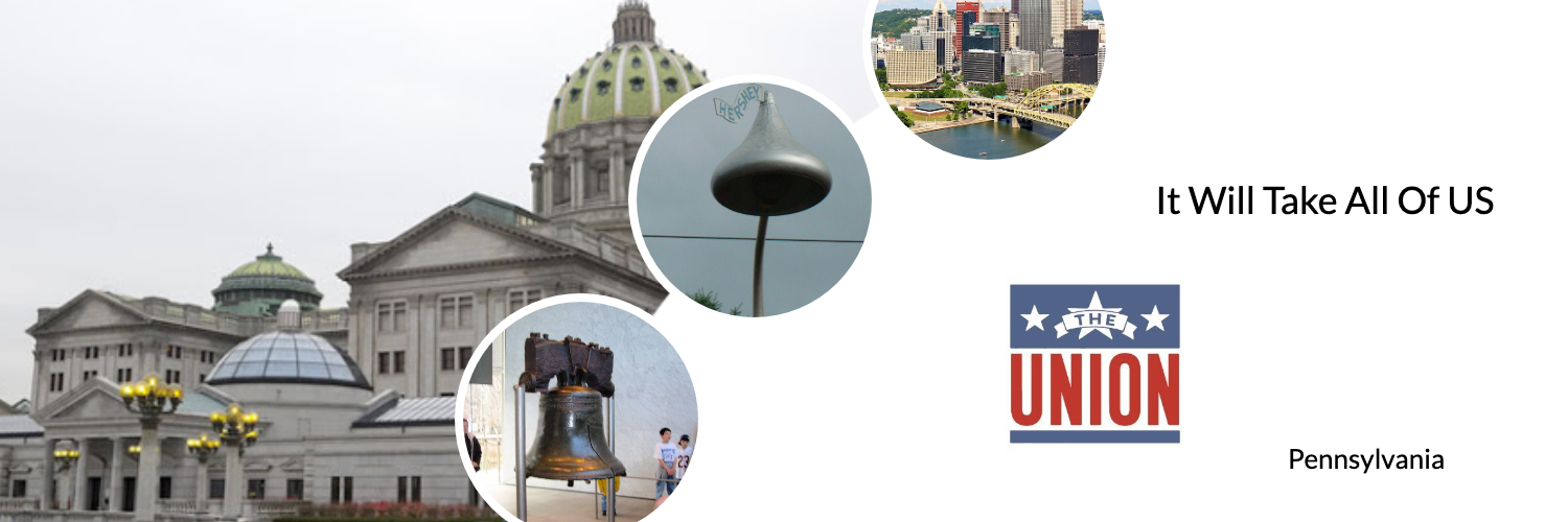 The Union Pennsylvania banner
