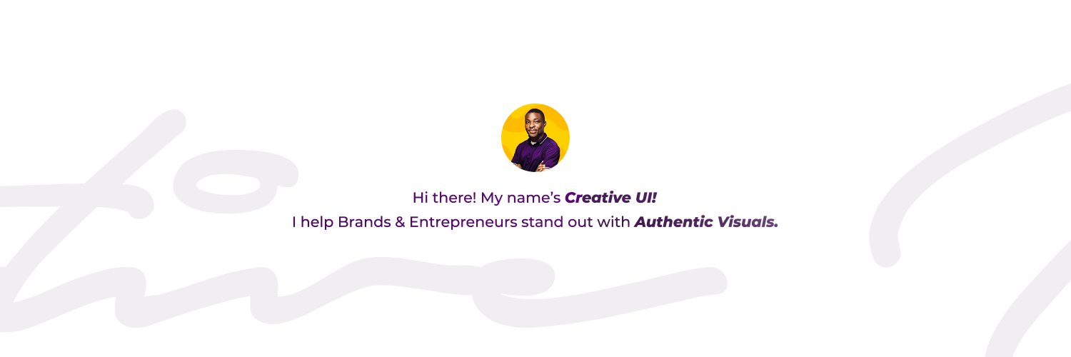 Creative UI 💫's banner