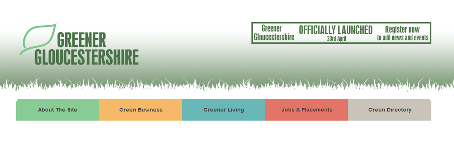 GreenerGlos banner