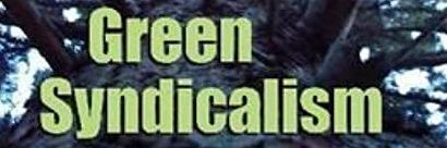 Green Syndicalism's banner