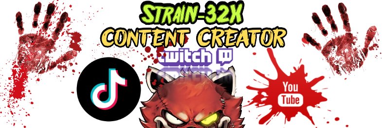 Strain-32X 🧟‍♂️🧠 banner