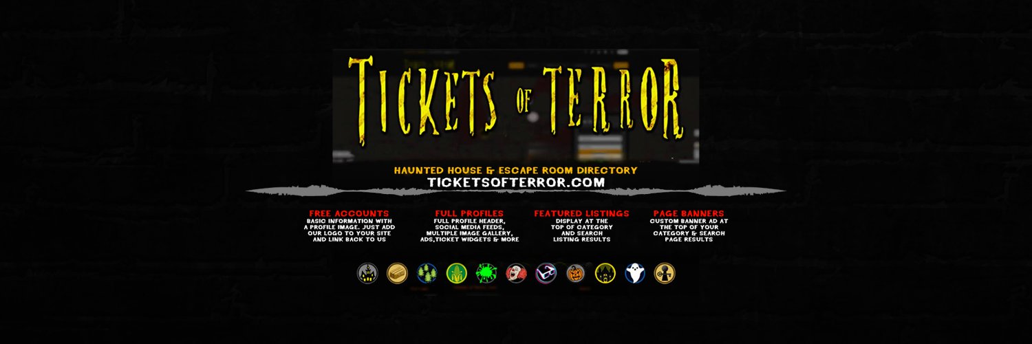 Tickets of Terror banner