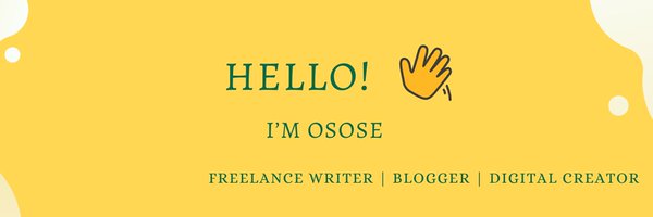 OsoseChristabel Profile Banner