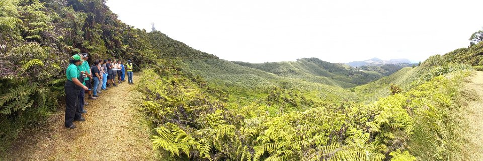 St Helena Peaks National Park's banner