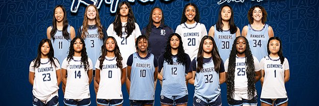 Lady Rangers Basketball's banner