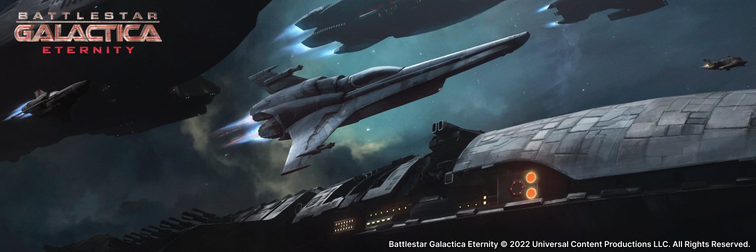 Battlestar Galactica Eternity banner