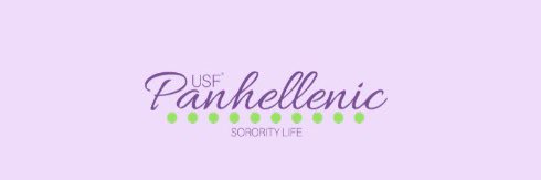 USF Panhellenic banner