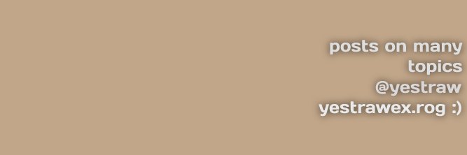 yestraw⚛️⚡️ banner