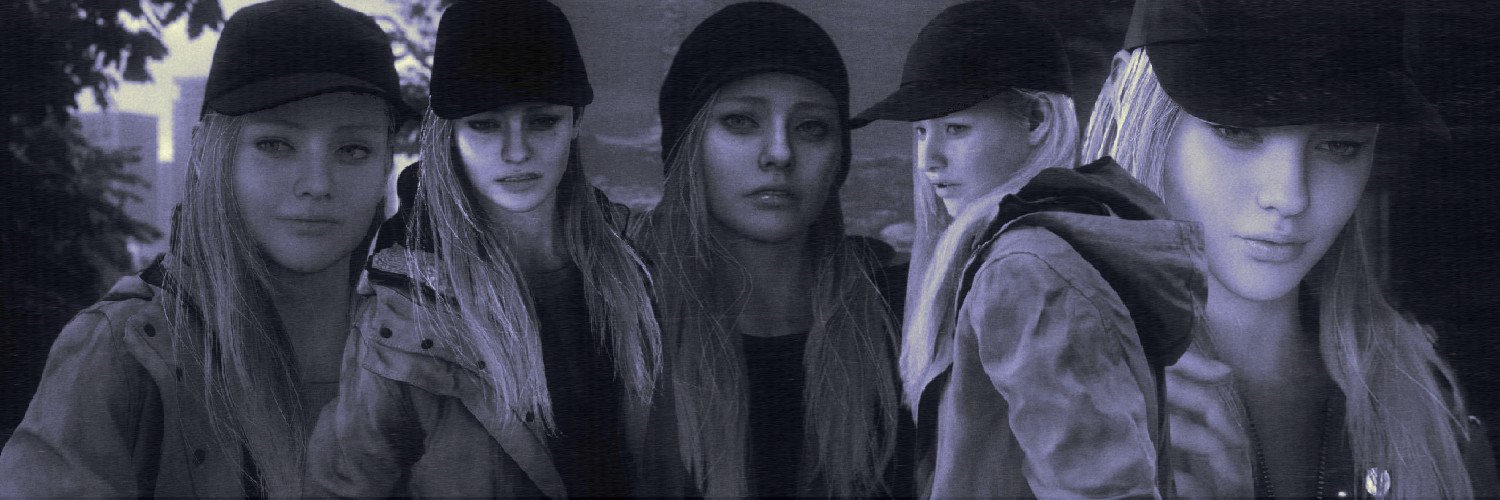 ᅟ𝒅ead ᅟgirl ᅟ𝔴alking ᅟ. banner