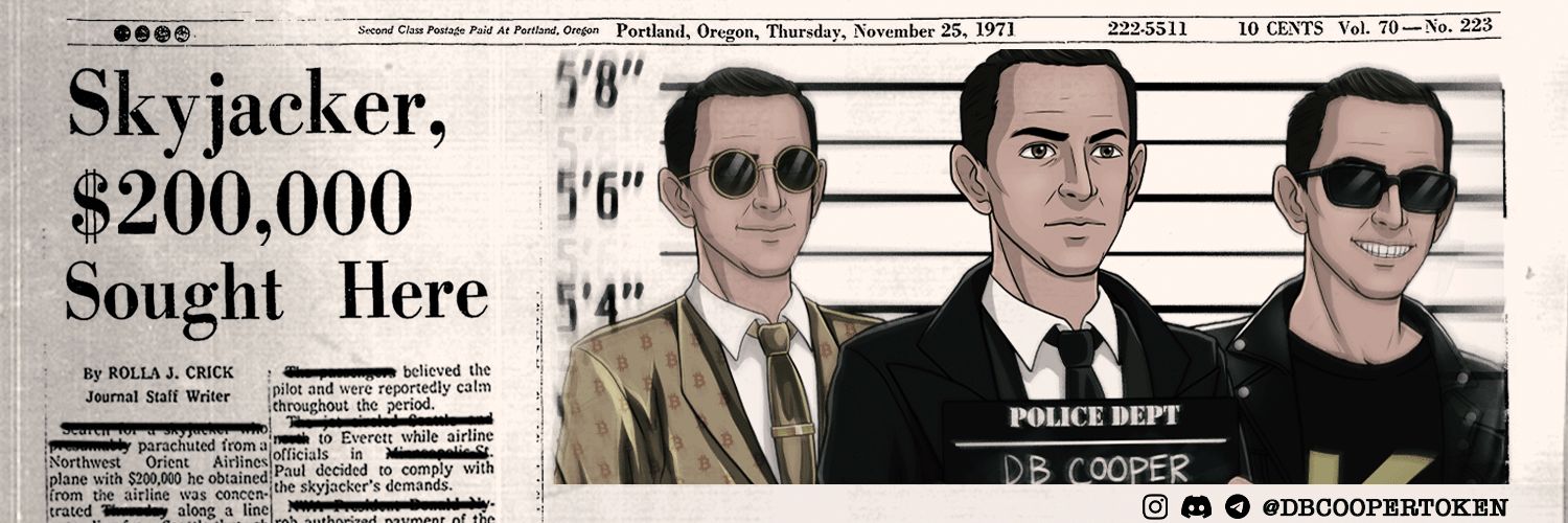 DBCOOPER Token banner