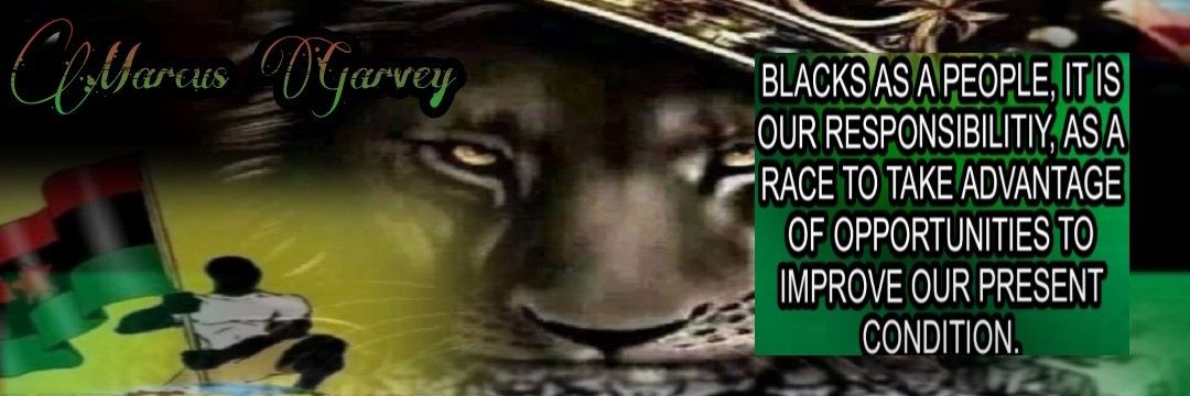 George Mosiah Garvey banner