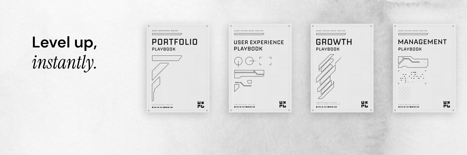 UX Playbook banner