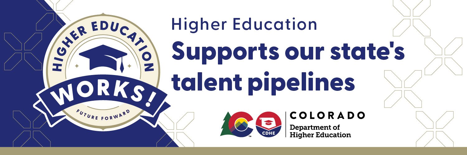 CO Dept of Higher Education's banner