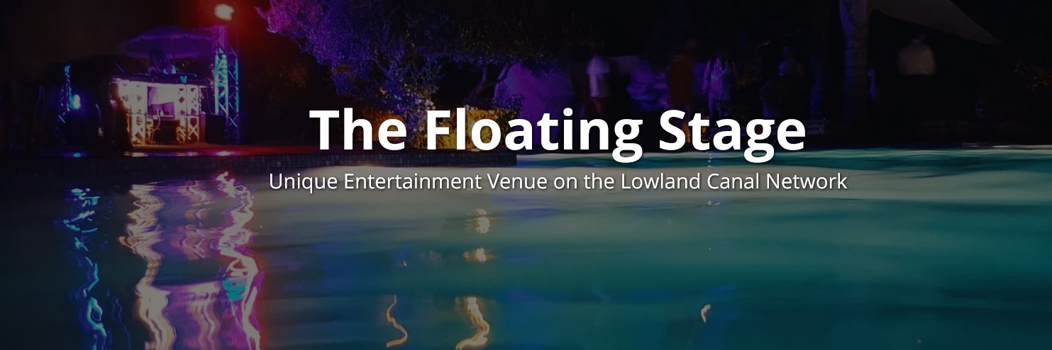 The Floating Stage banner