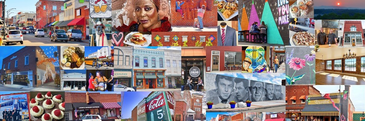 Mount Airy Downtown banner