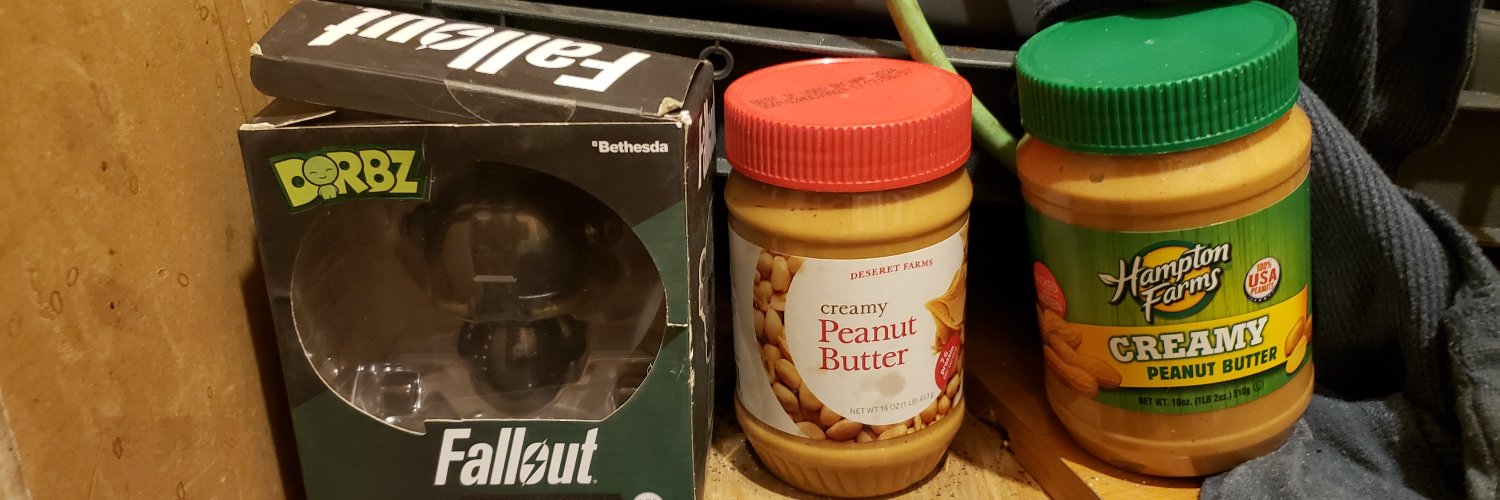 Peanut Butter Santa banner