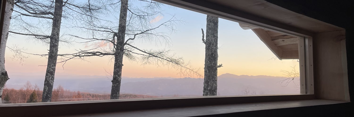 SAUNA TEN - "Birch and cloud forest" banner