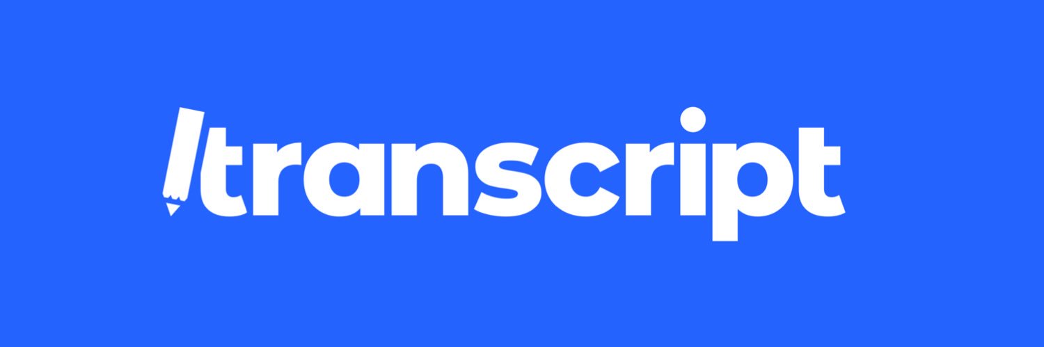 transcript banner