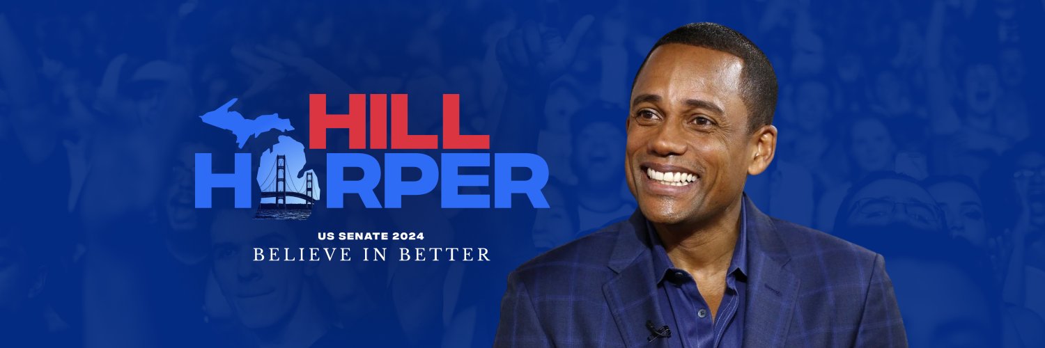 Hill Harper for U.S. Senate Profile Banner