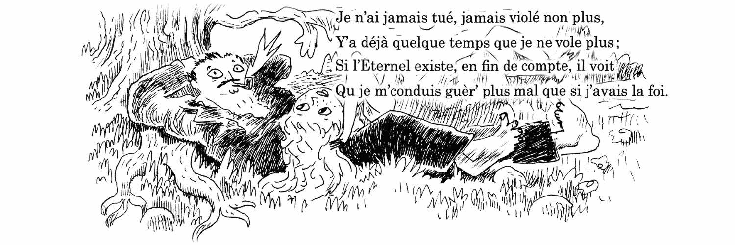 Affreux l'athée's banner