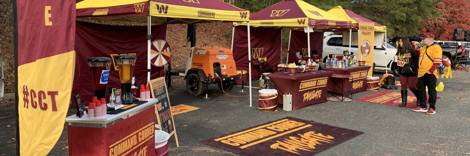 Command Corner Tailgate #CCT banner
