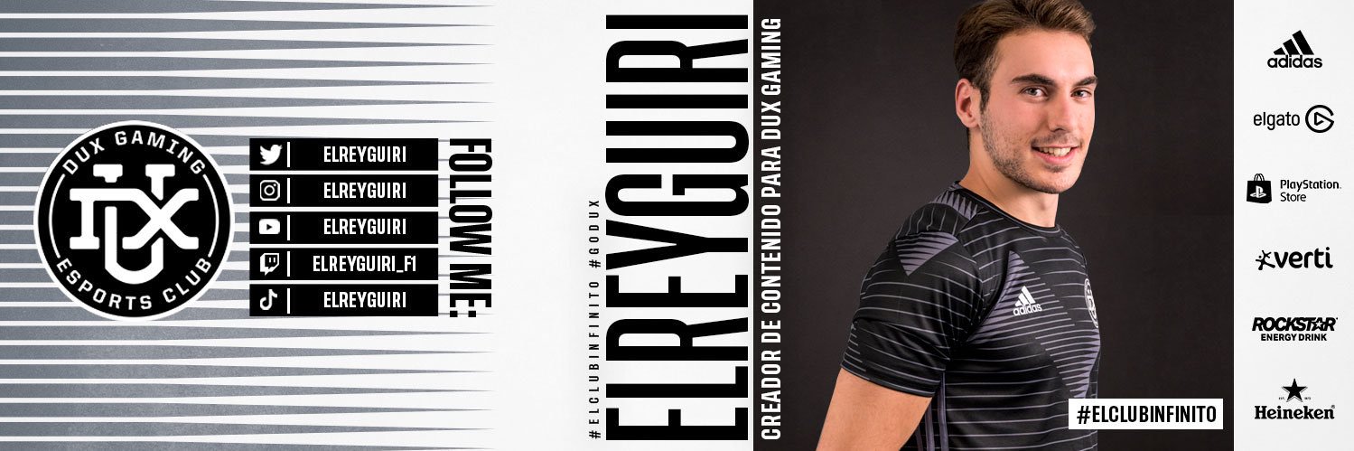ElReyGuiri Updates🏁 banner
