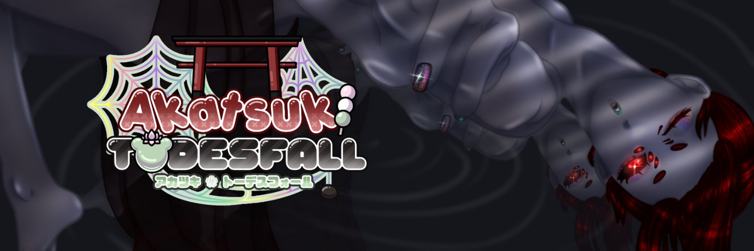 Akatsuki_Todesfall🥀🐸 Ghoul-Spider VTuber banner