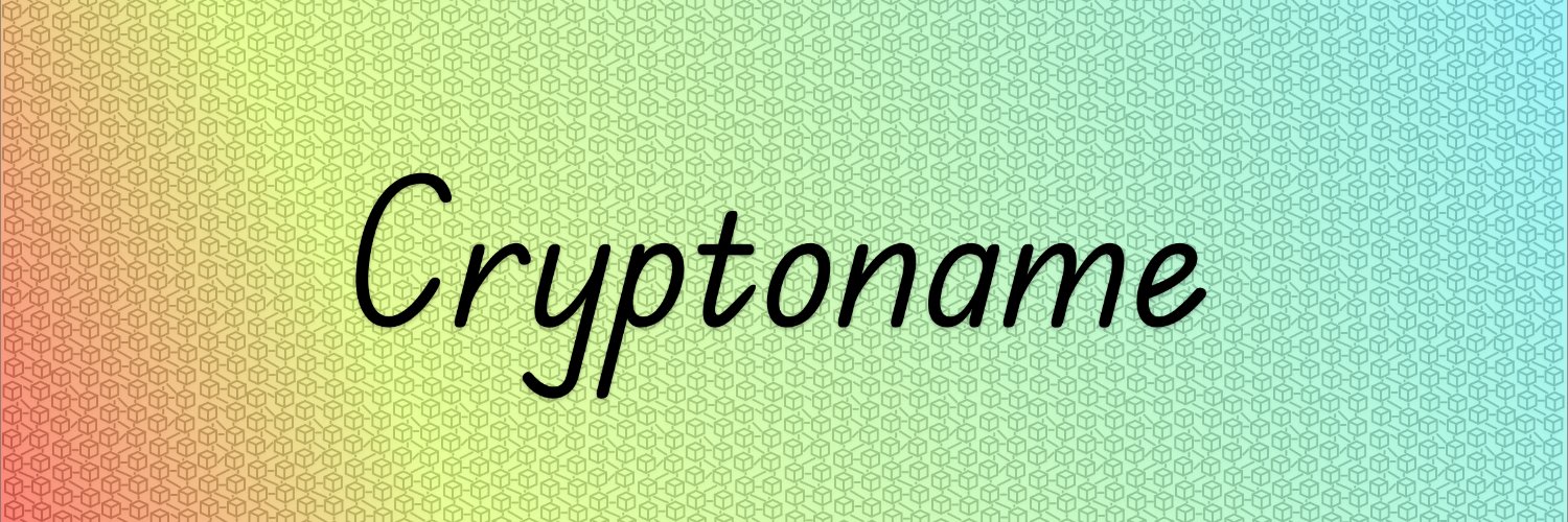 cryptoname banner