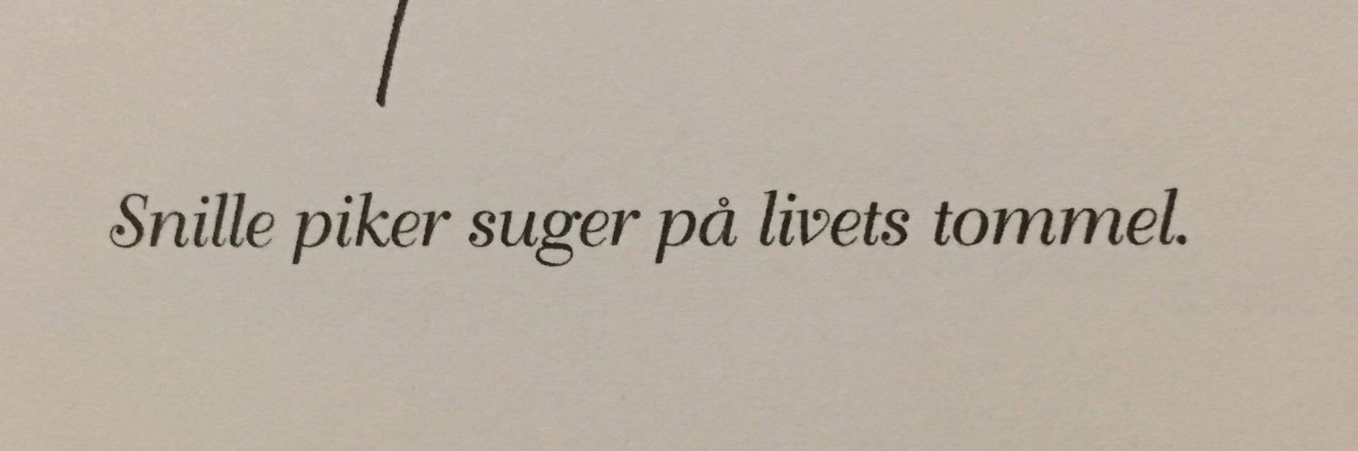 helt vanlig og litt kjedelig jente banner