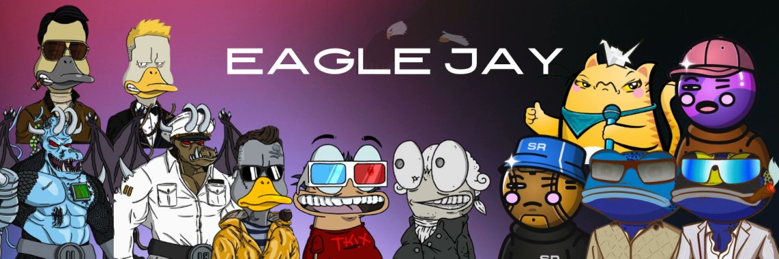 Eagle Jay's banner