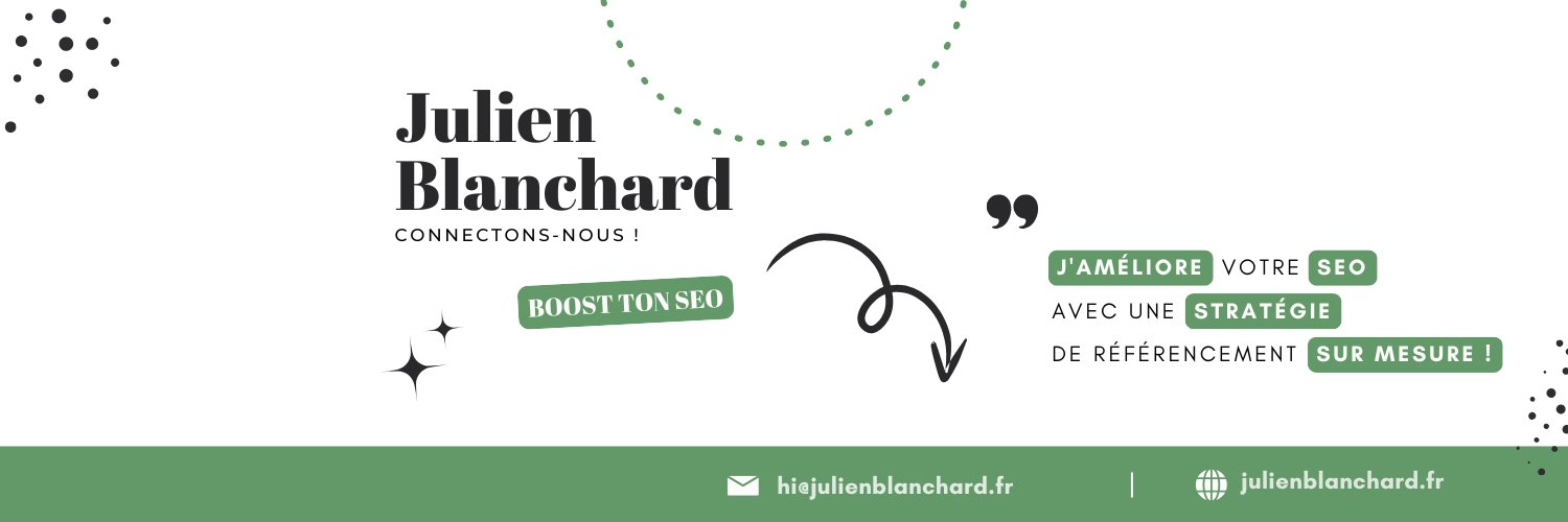 Julien Blanchard 🚀 banner