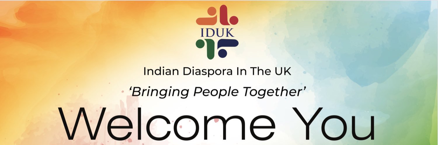 (Indian Diaspora In The UK) Group banner