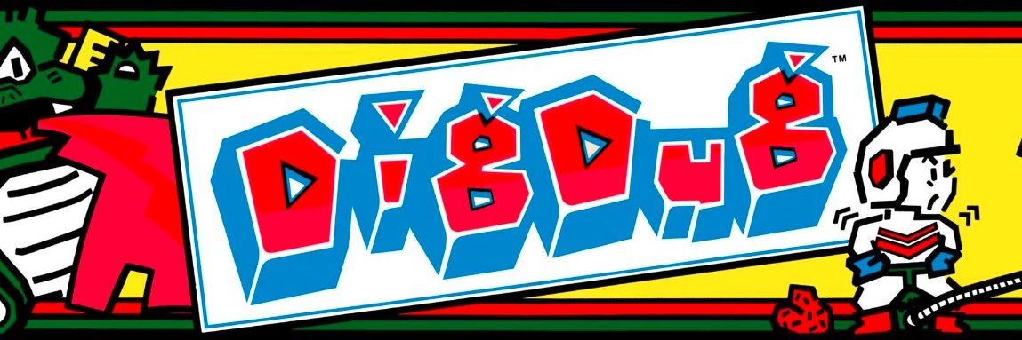 Dominated by Dig Dug's banner