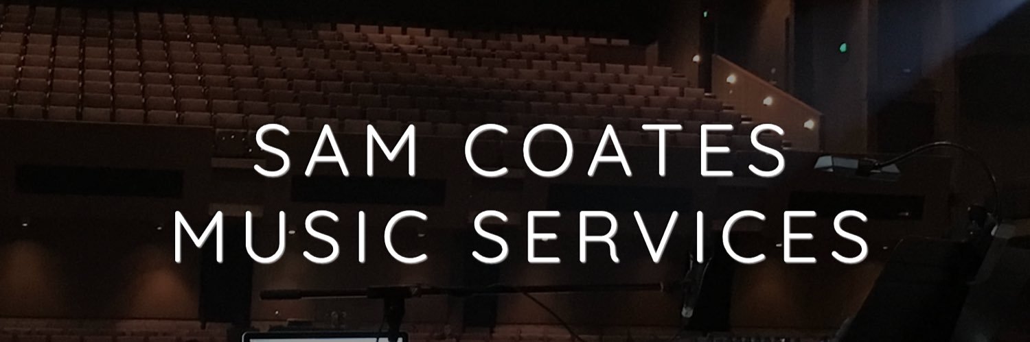 Sam Coates Music Services banner