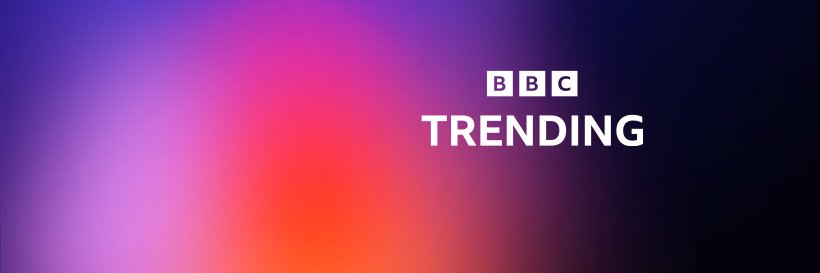 BBC Trending banner