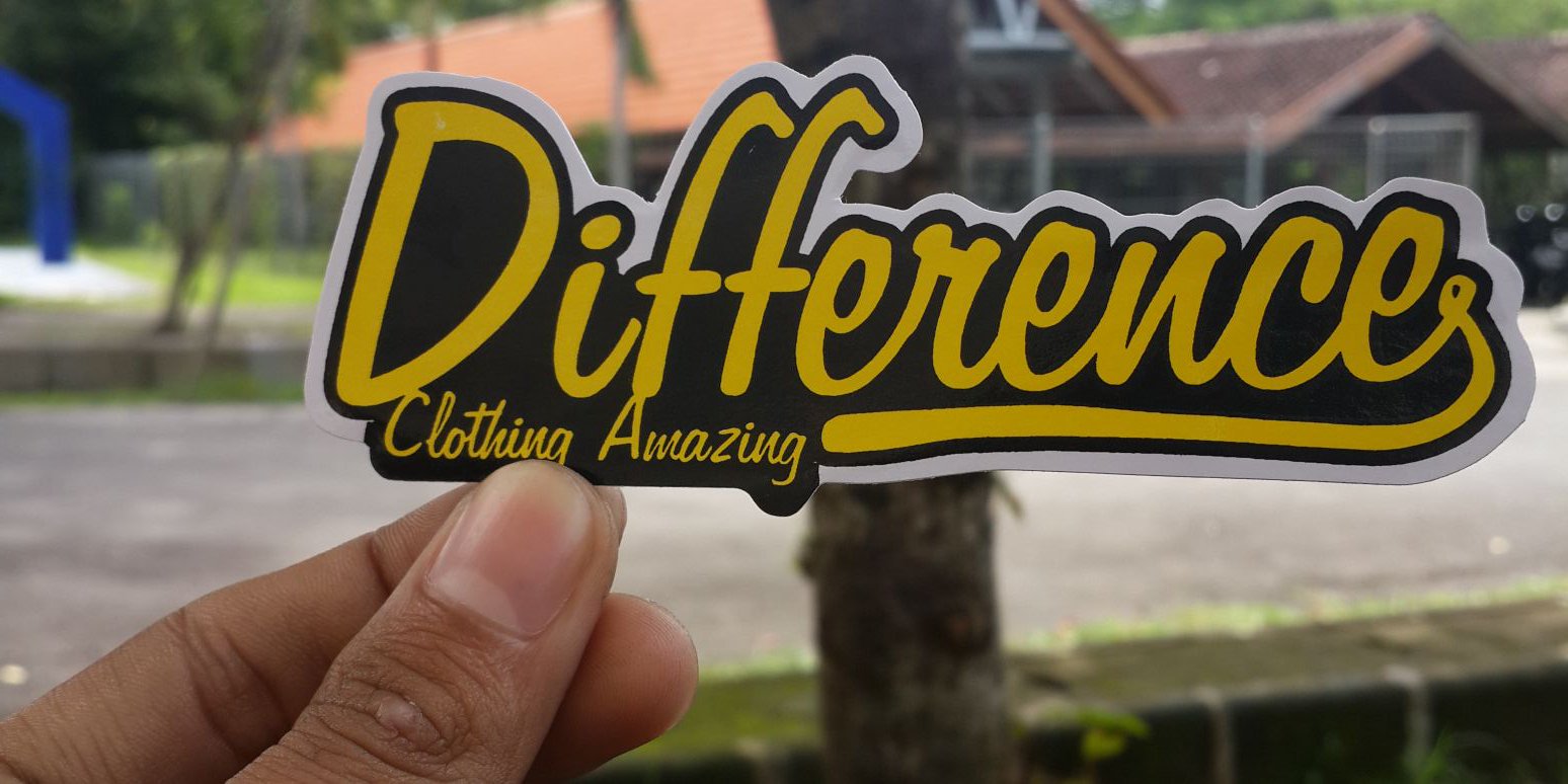 DIFFERENCE CLOTHING banner