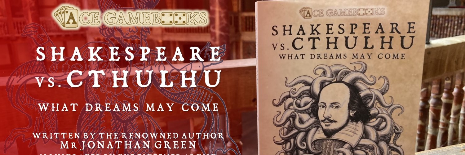 Jonathan Green, Gamebook Author banner