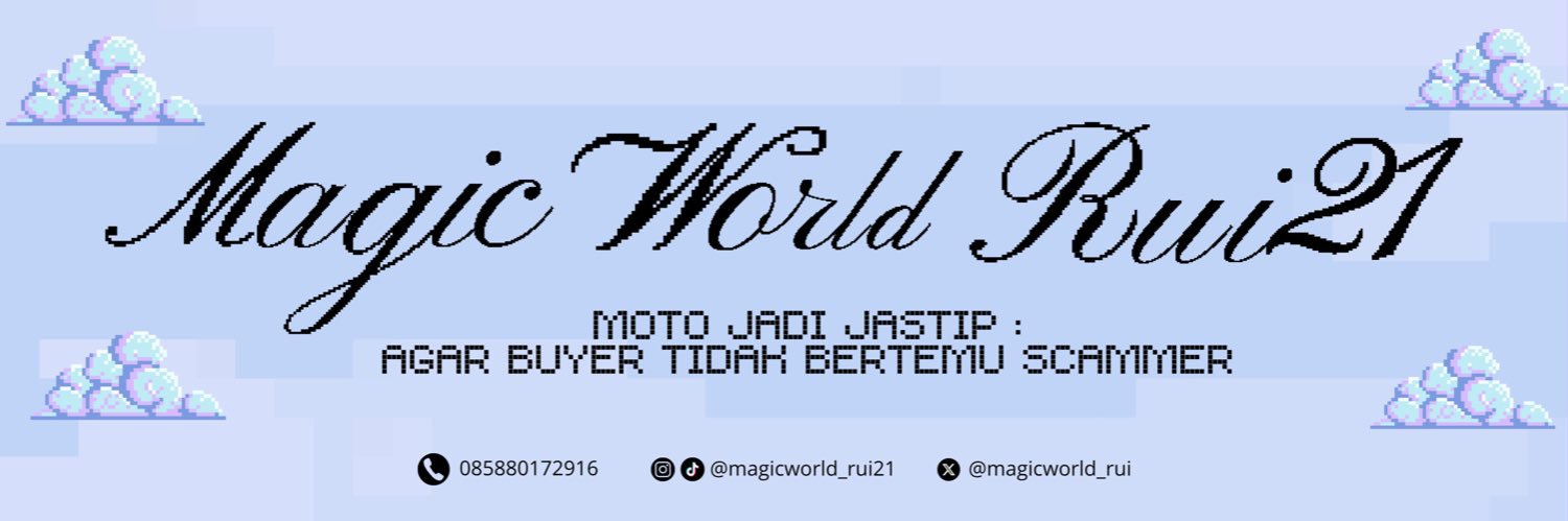 Jastip by Rui21 | Ticketing Service🎫🇮🇩 banner