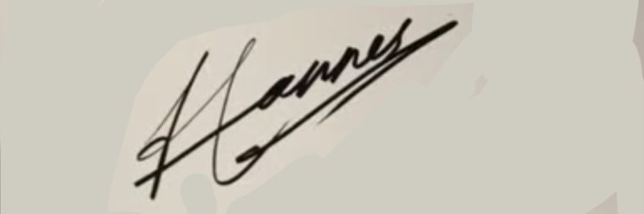 Hannes Man banner