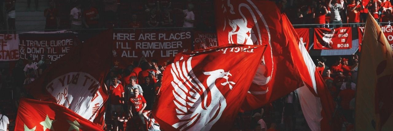 The Lord LFC's banner