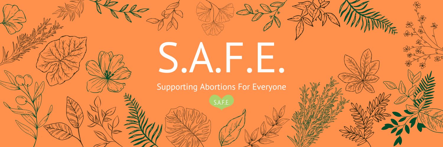 S.A.F.E. - Supporting Abortions For Everyone Profile Banner