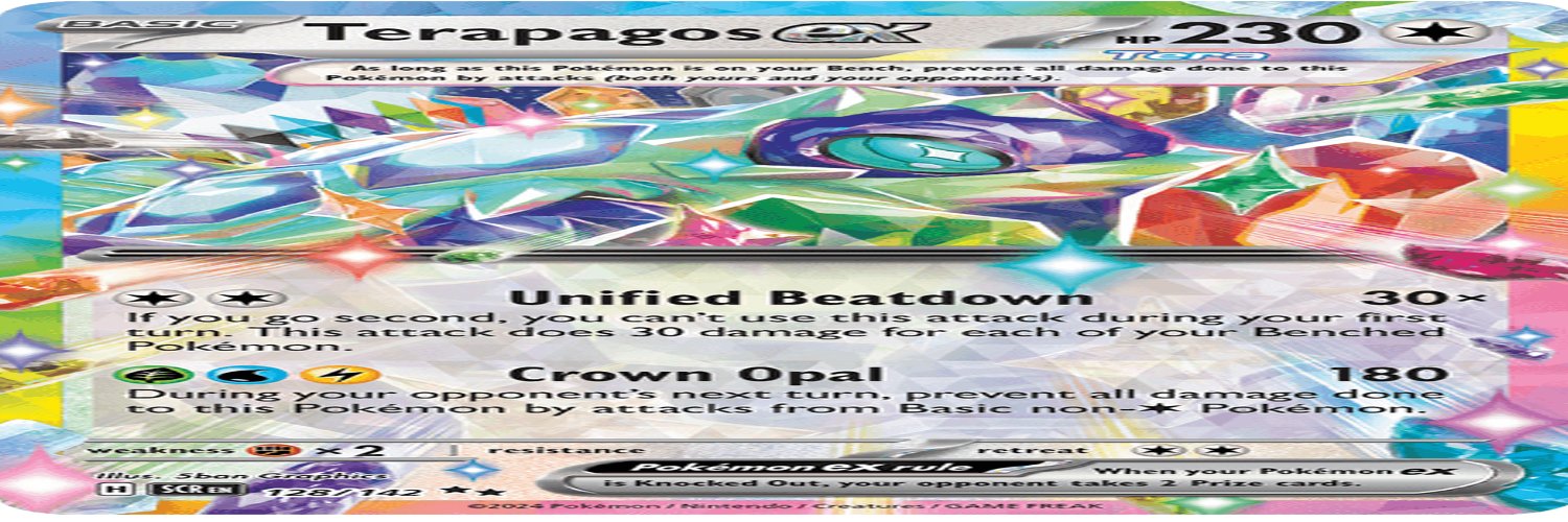 Terapagos ex from the stellar crown expansion banner