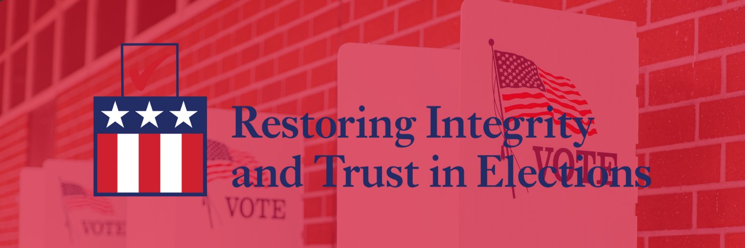 Restoring Integrity and Trust in Elections (RITE)'s banner