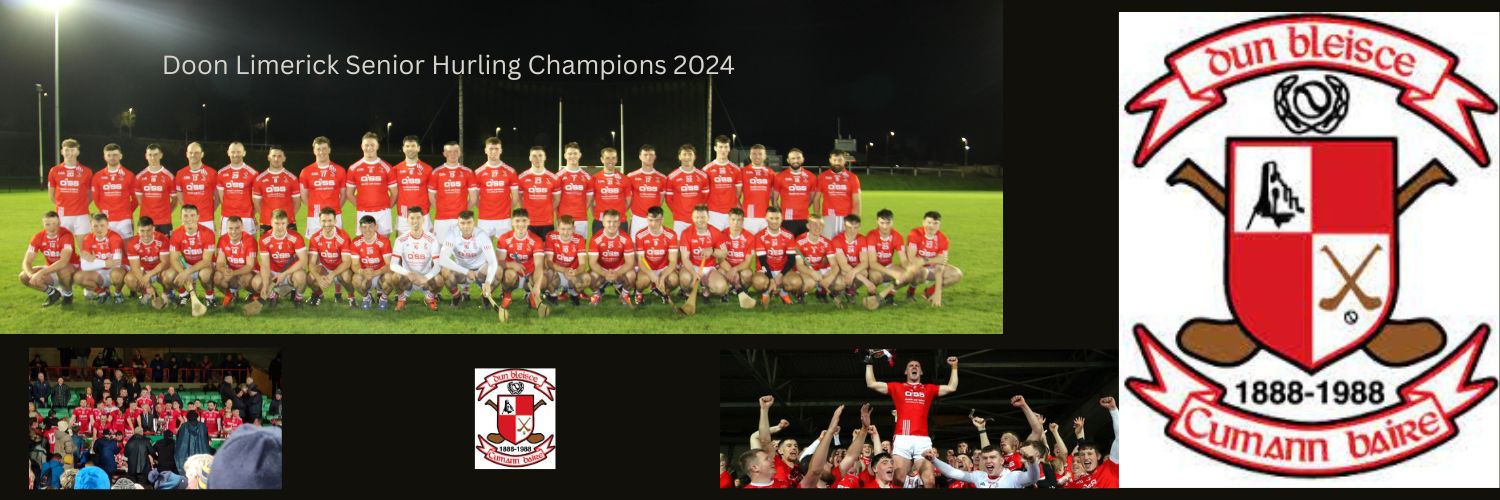 Dún Bleisce CLG banner