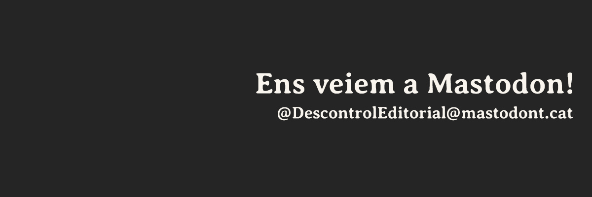 Descontrol Editorial banner