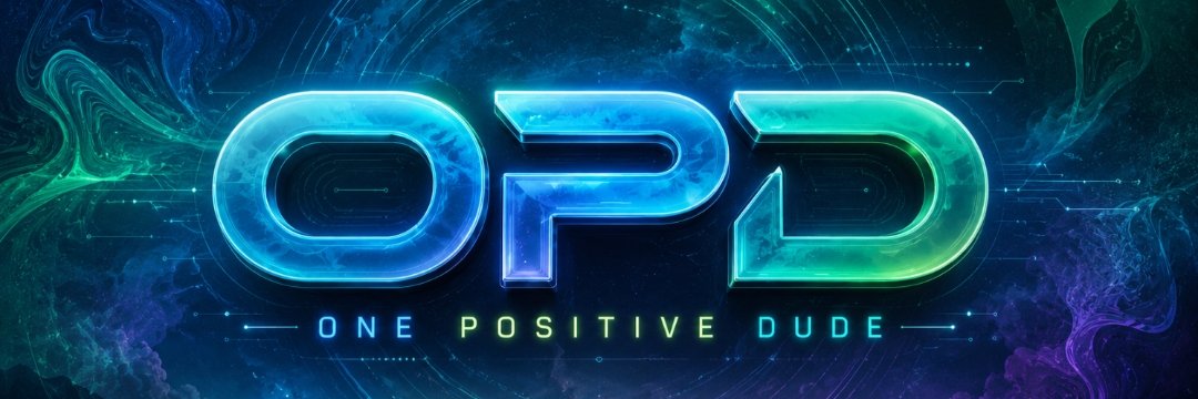 OnePositiveDude's profile banner image