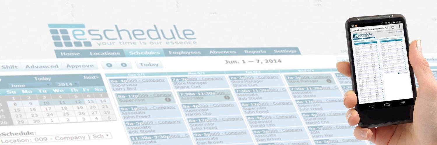 eSchedule's profile banner image