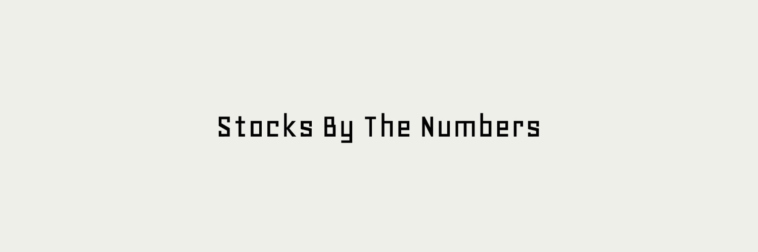 Stocks by the Numbers banner