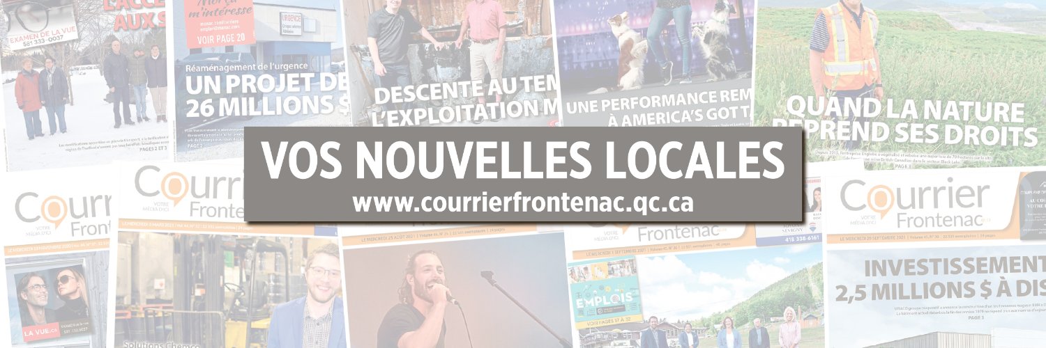 Courrier Frontenac banner