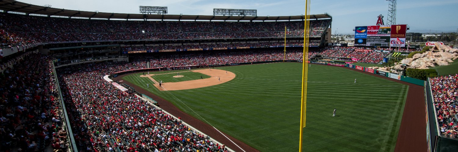Angel Stadium banner